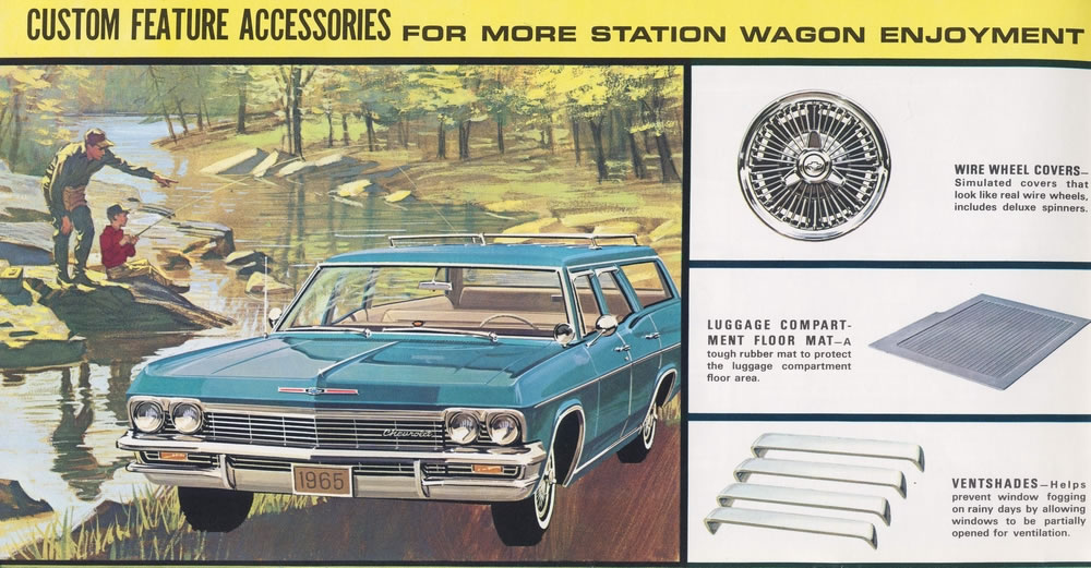 1965 Chevrolet Accessories Booklet Page 18